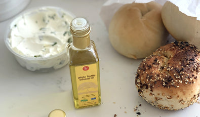 Truffles and bagels are a winning combo