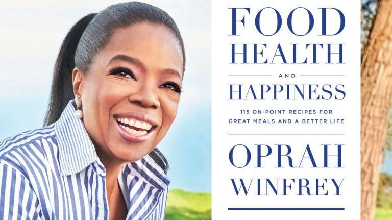Oprah talks weight loss, new cookbook ‘Food, Health and Happiness’