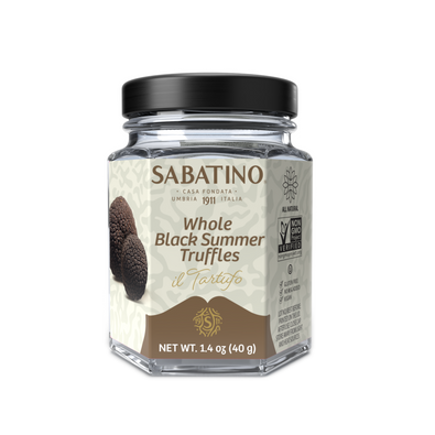 All Natural Whole Black Summer Truffles in Jar - 1.4 oz