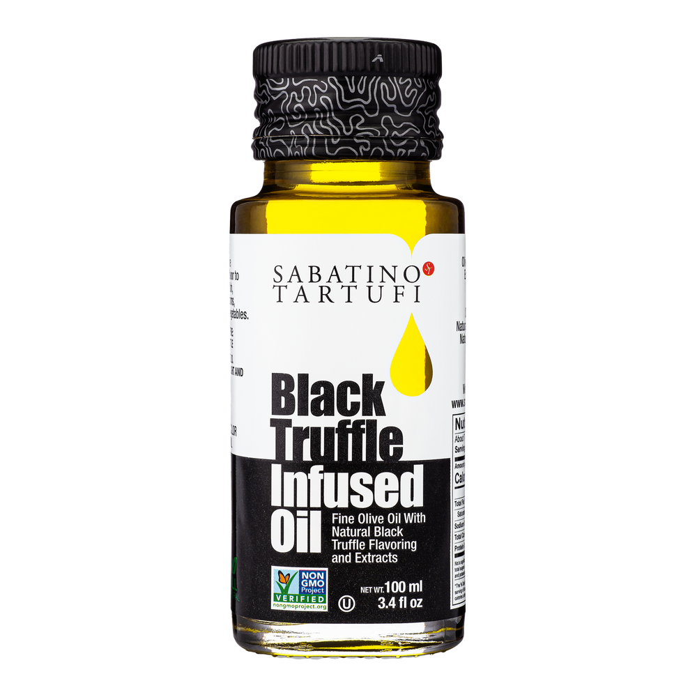 All Natural Black Truffle Infused Oil - 3.4 fl oz - Sabatino Truffles