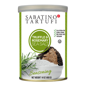 Truffle & Rosemary Sea Salt- 14 oz - Sabatino Truffles
