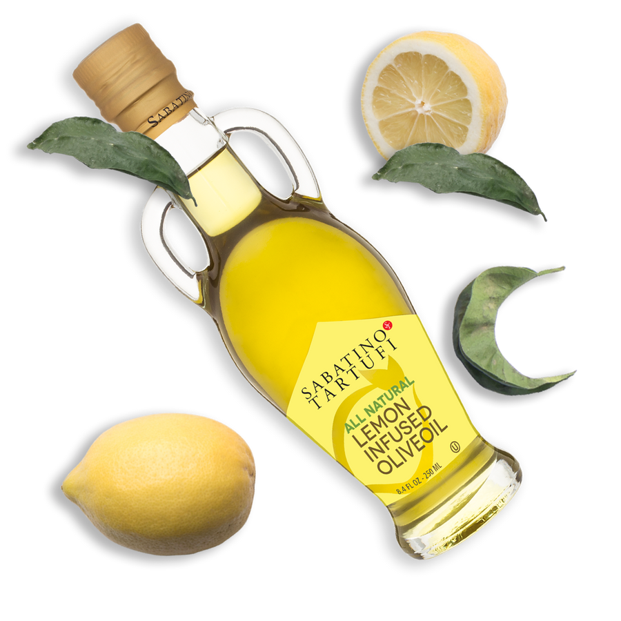 Lemon Infused Olive Oil- 8.4 fl oz - Sabatino Truffles