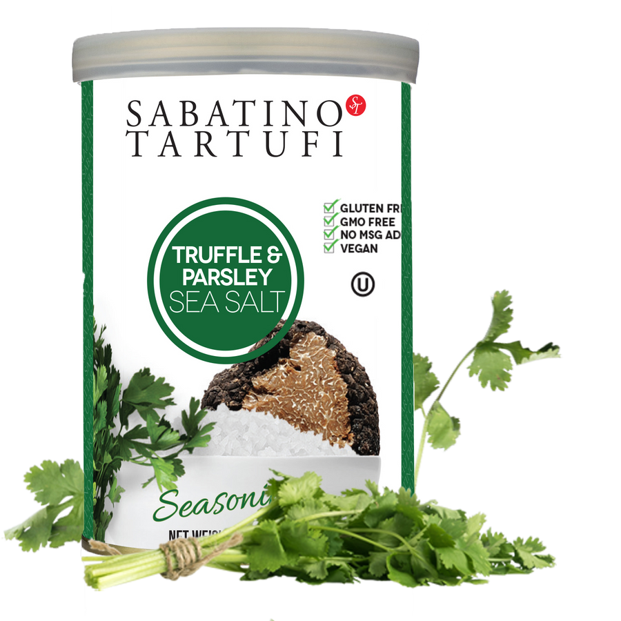 Truffle & Parsley Sea Salt- 14 oz - Sabatino Truffles