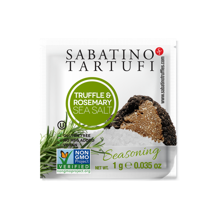 Truffle & Rosemary Sea Salt- 1g each, 10 packets - Sabatino Truffles
